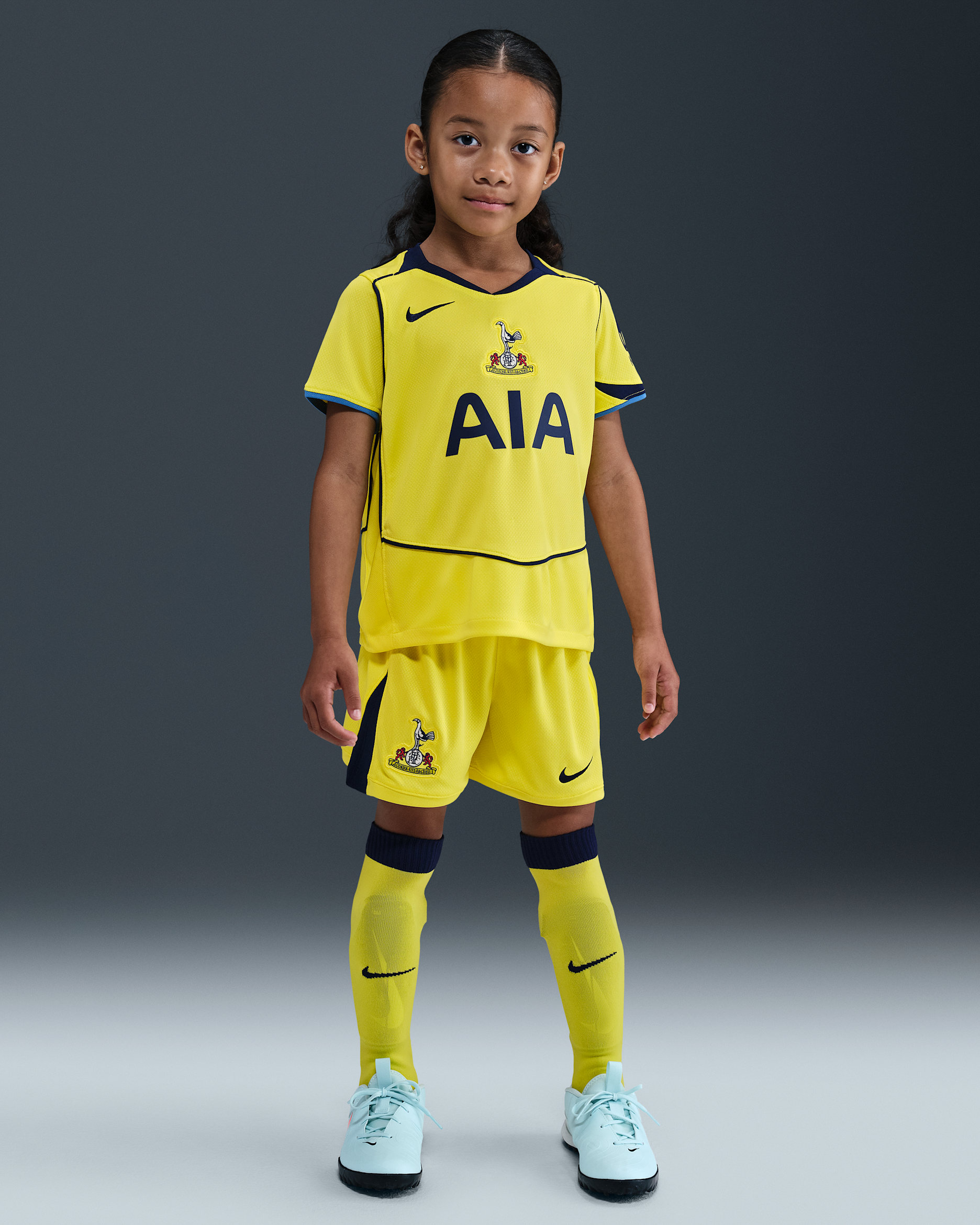 Tottenham Hotspur 2025/26 Stadium Third Younger Kids' Nike Dri-FIT